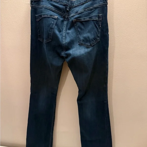 Classic Blue Denim Jeans by express  barley boot mid rise 14R - Picture 3 of 7
